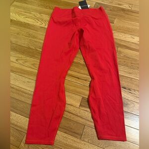 Fabletics FabLuxe Vibrant Red Leggings